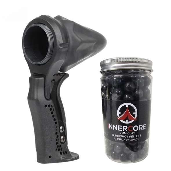 Hammer Shot Slingshot w Clay Ammo Hammer Shot Slingshot w Clay Ammo