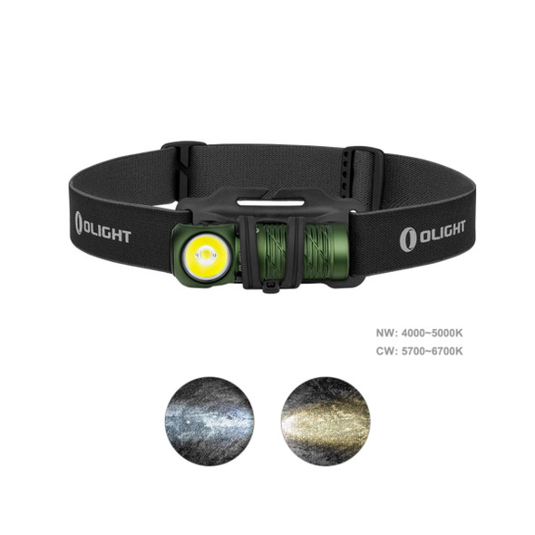 Olight Green Perun 2 Mini Right Angle Torch - 1100lm