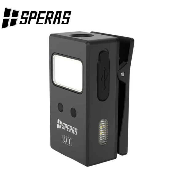 Speras RGB Magnetic Clip Light w Sensor & Bike Strap Speras RGB Magnetic Clip Light w Sensor & Bike Strap