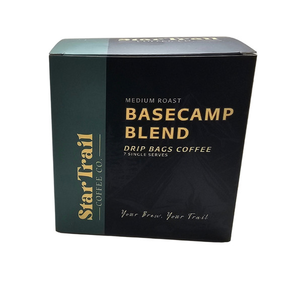 StarTrail Basecamp Blend Roast Drip Coffee Bags x7
