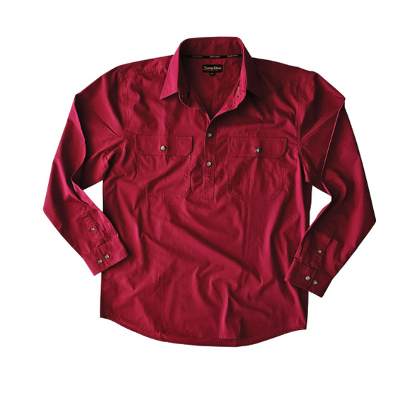 Burke & Wills Mens Stone Capricorn Work Shirt