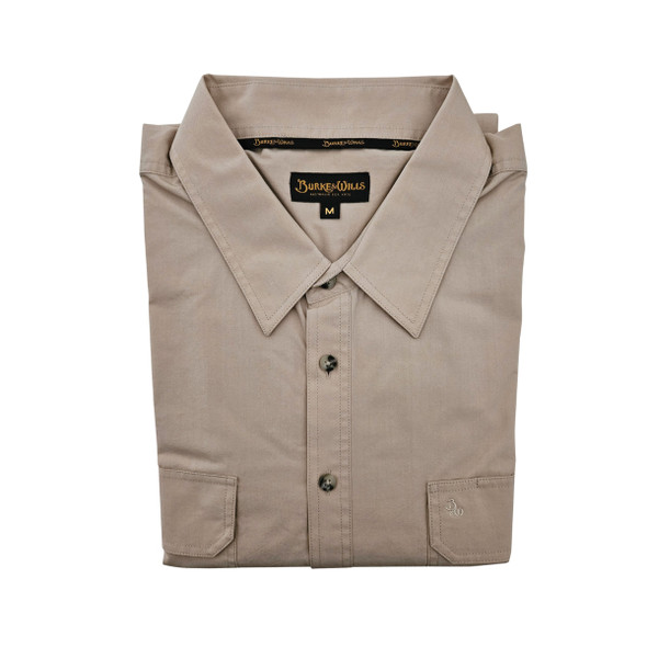 Burke & Wills Mens Stone Capricorn Work Shirt