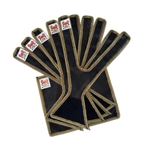 Khaki Crab Cuffs – 5 Pack