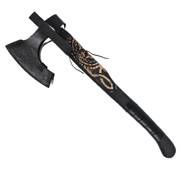 Old Ram Medieval Warrior Viking Axe