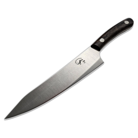 Salamandra Ziricote Wood Kitchen Knife - 330mm