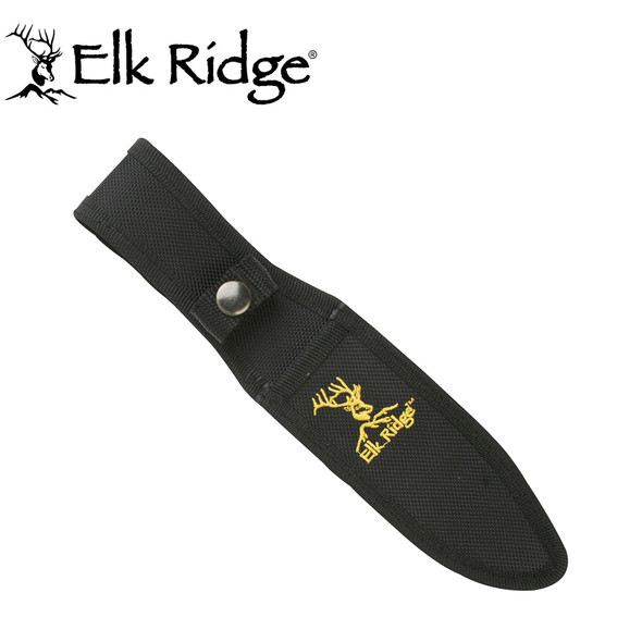 Elk Ridge Burl Wood Fixed Blade Knife