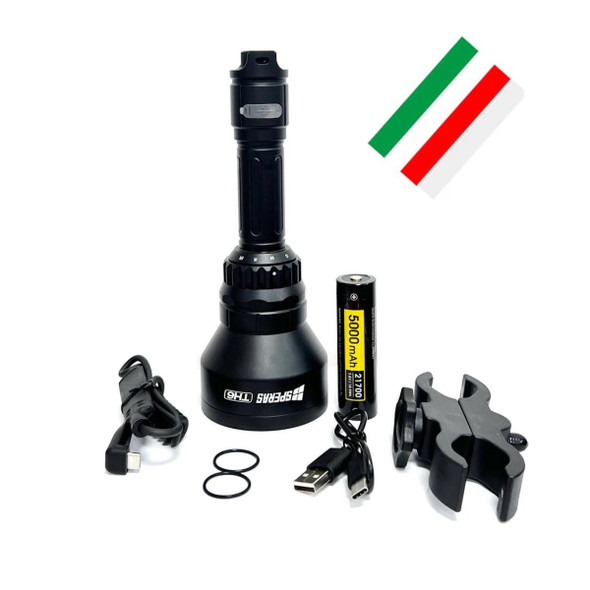 Speras TH6 4-in-1 Multi-Color Hunting Torch