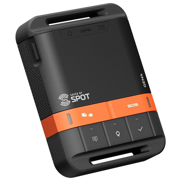 SPOT Gen4 Satellite GPS Messenger side view