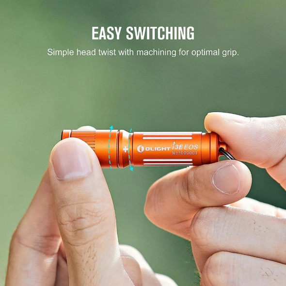 Olight i3E EOS Orange Keyring Torch