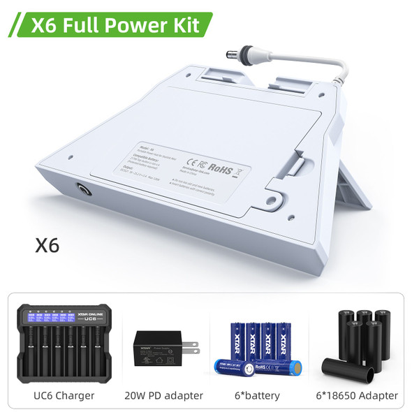 XTAR-Link X6 Swappable 21700 Battery Pack for Starlink Mini - Full Power Kit