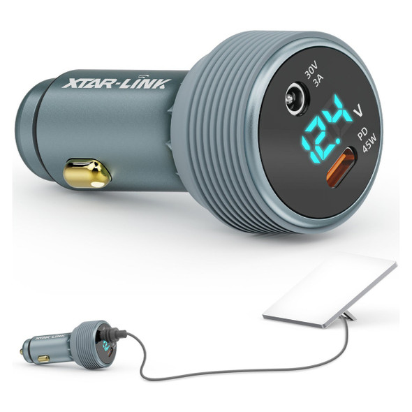 XTAR-Link EL12 V2 12V/24V to 30V Step-Up Car Adapter for Starlink Mini