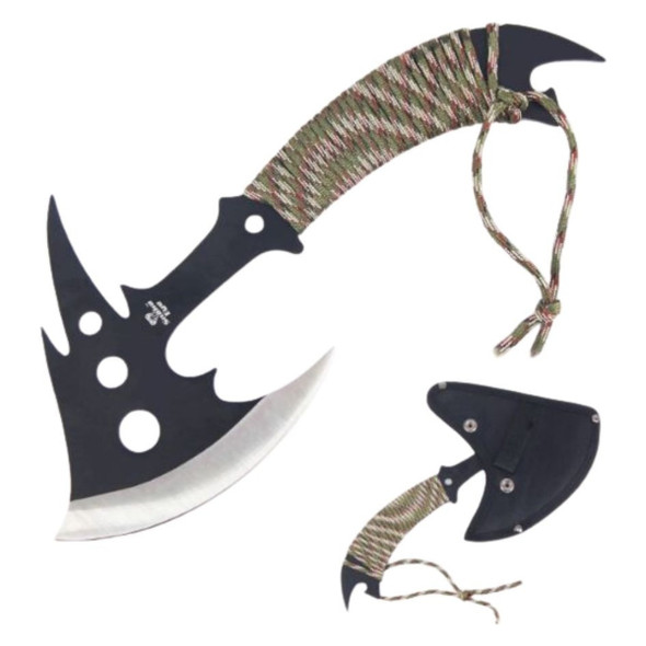 Snake Eye Tactical Throwing Axe with Sheath - SE-3123