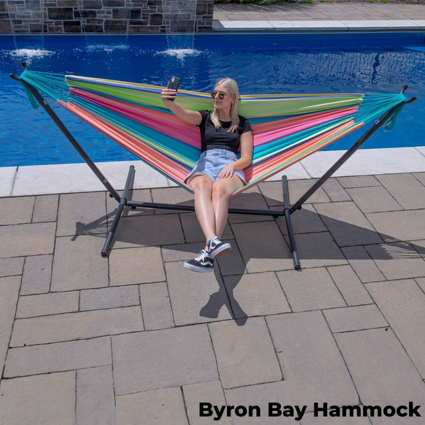 Vivere Byron Bay Double Cotton Hammock