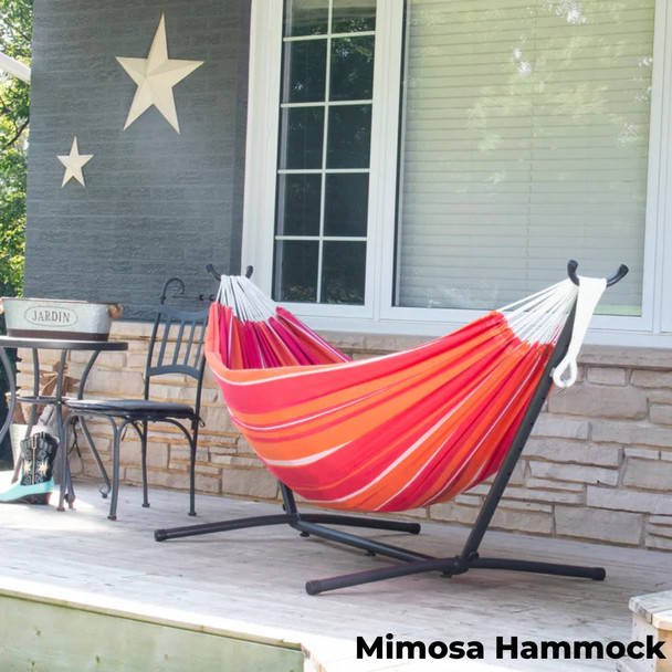 Vivere Mimosa Double Cotton Hammock