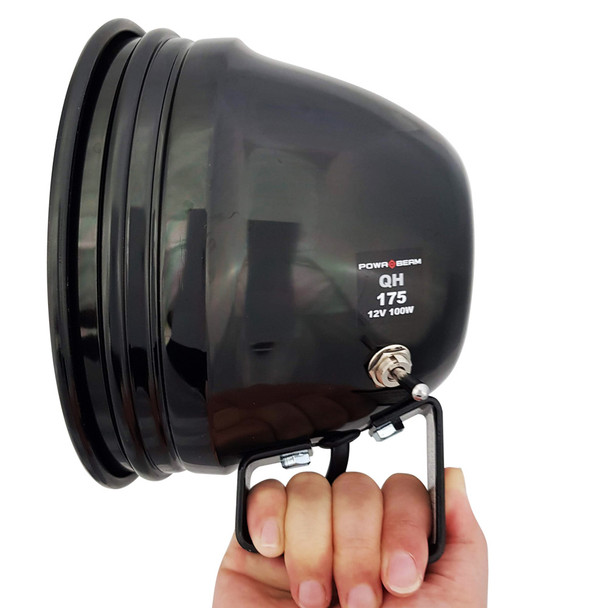 Powa Beam 7" 100w QH Spotlight with Bracket