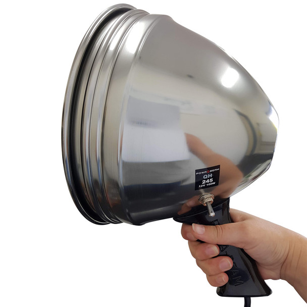 Powa Beam 9" 100w QH Hand Held Spotlight