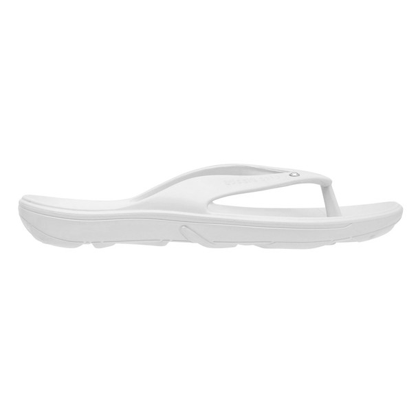 Aussie Soles White Starfish 2cm Arch Support Thongs with Diamante