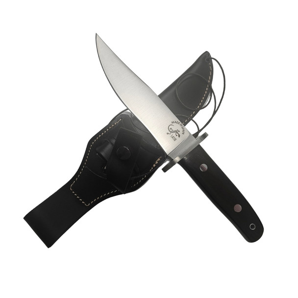 Salamandra 295mm Ebony Wood Hunting Knife