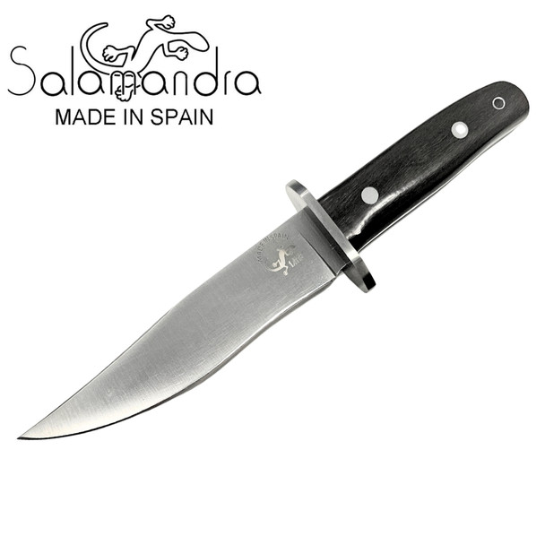 Salamandra 295mm Ebony Wood Hunting Knife