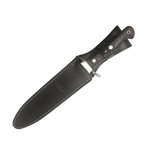 Salamandra Ebony Wood Double Edged Knife 375mm