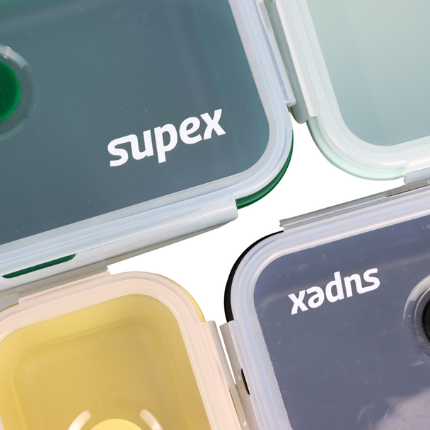 Supex Collapsible Rectangular Container Set