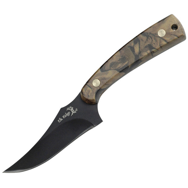 Elk Ridge Hunting Knife with Camo Handle