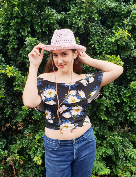 Jacaru Pink Lightweight Cowboy Hat