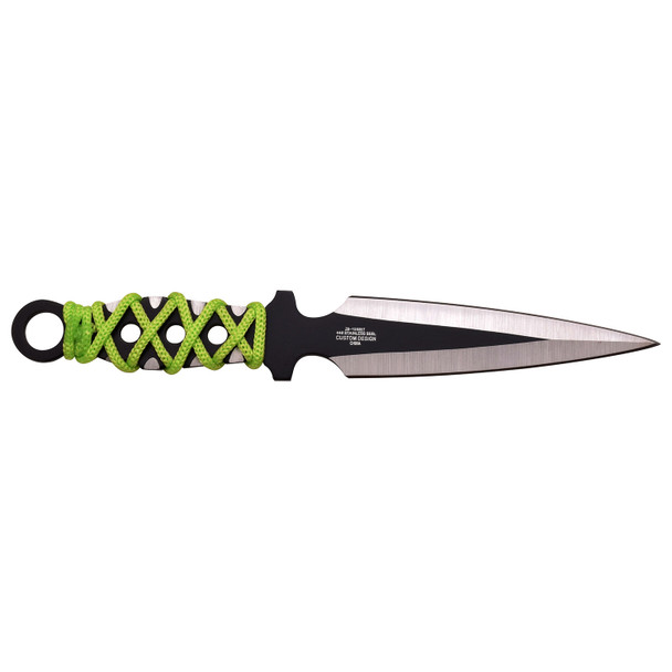Z-Hunter Green 3 Piece Throwing Knife Set