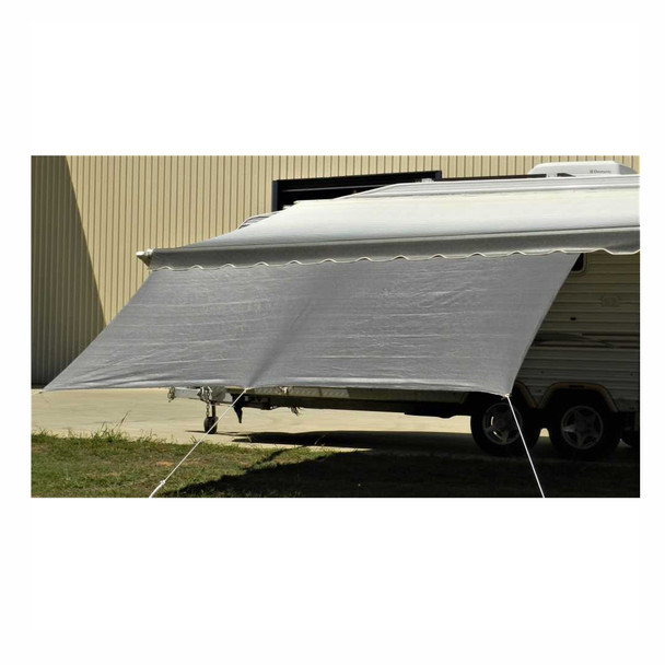 Caravan Privacy Screen Silver/Grey 400cm x 180cm