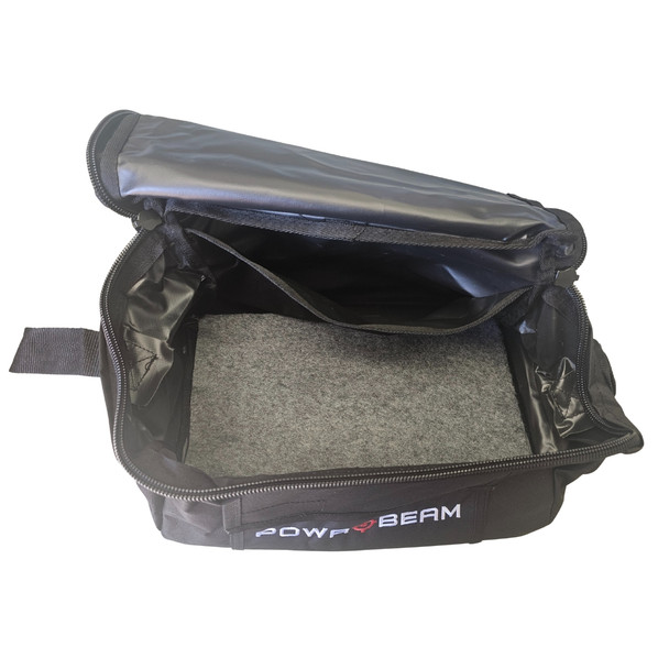 Powa Beam Spotlight Bag and Spare Quartz Halogen Bulb