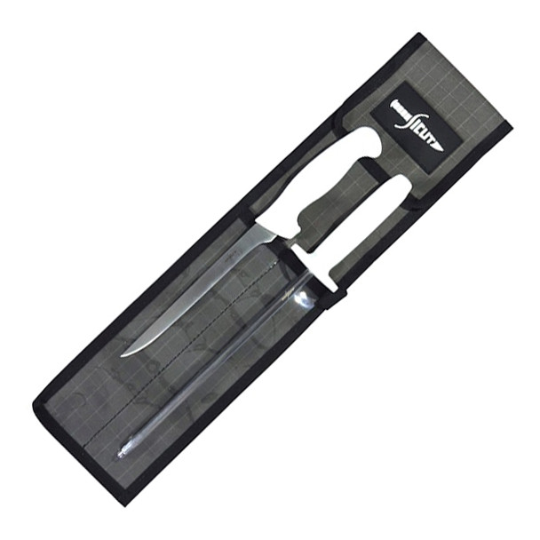 Sicut 2 Piece White Handle Fillet Knife Sicut 2 Piece White Handle Fillet Knife