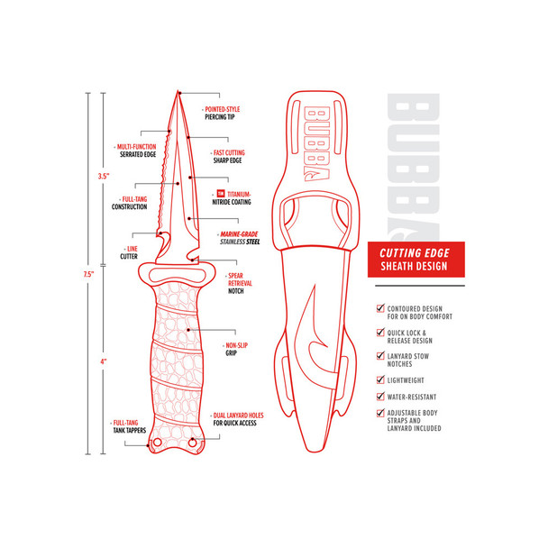 Bubba Scout Pointed Knife