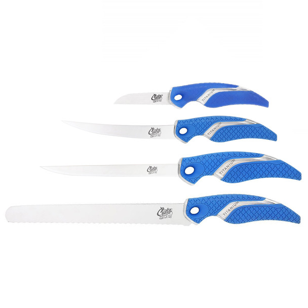 Cuda Bait, Fillet, Boning & Chunking Knife Set