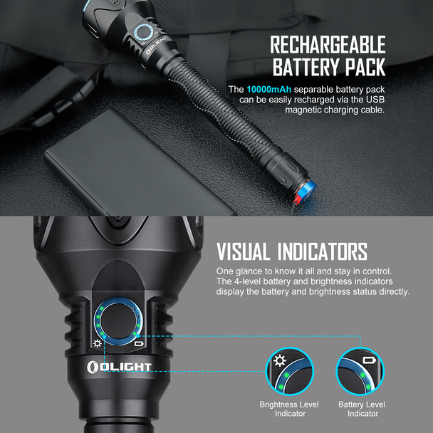 Olight Javelot Pro 2 Rechargeable Torch - 2500lm