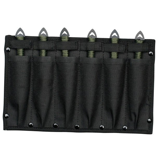Perfect Point Cord Wrapped Throwing Knives 6 Pack