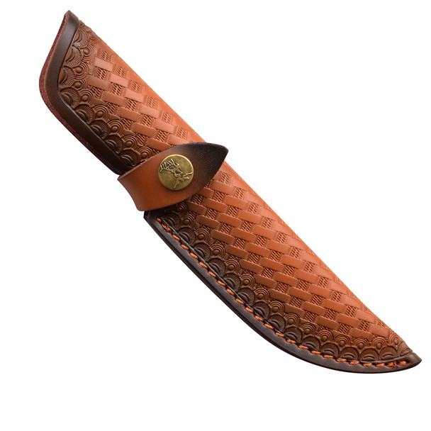 Ridge Damascus Pattern Hunting Knife
