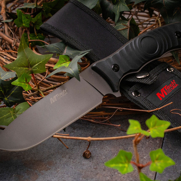 MTech Nylon Fibre Handle Fixed Blade Knife
