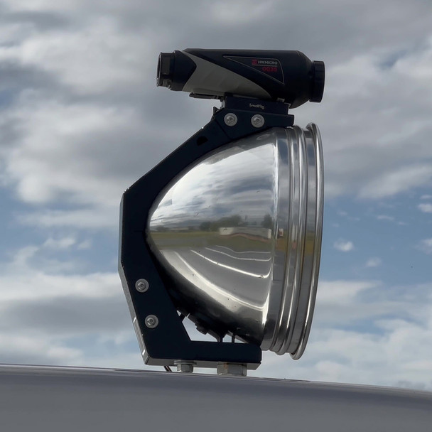 Powa Beam 9" Spotlight Thermal Camera Bracket Powa Beam 9" Spotlight Thermal Camera Bracket