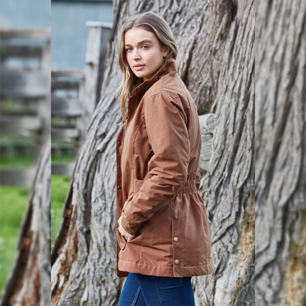 Burke & Wills Womens Brown Darling Jacket
