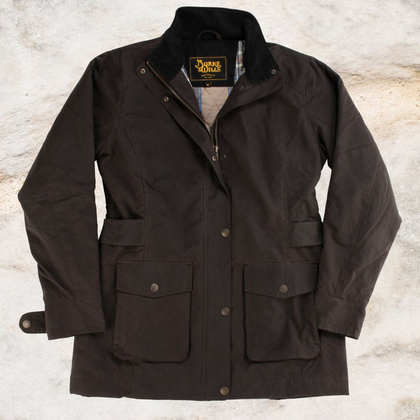Burke & Wills Womens Brown Darling Jacket
