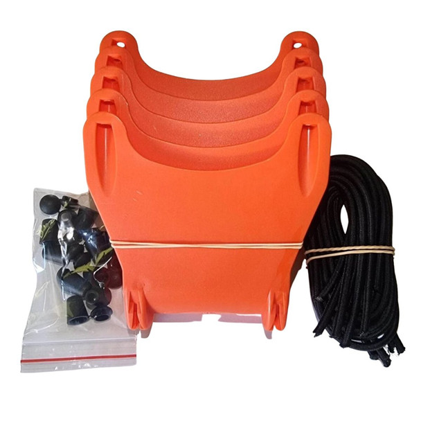 Krab King Orange Cuff Mud Crab Tie 5 Pack