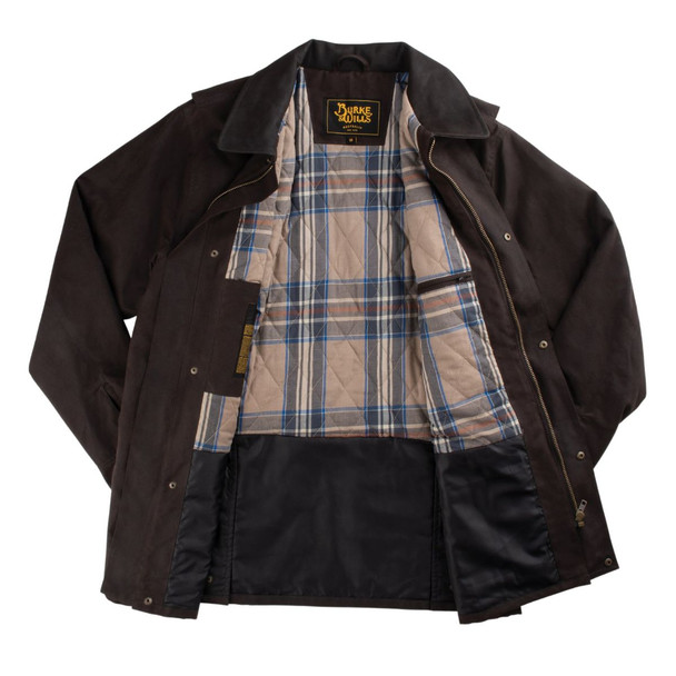 Burke & Wills Mens Brown Darwin Jacket Burke & Wills Mens Brown Darwin Jacket