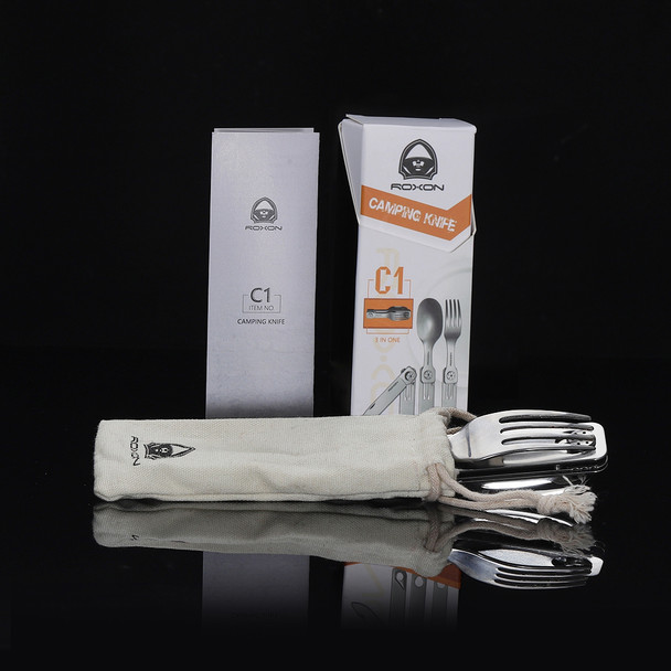 Roxon Magnetic Camp Cutlery Set