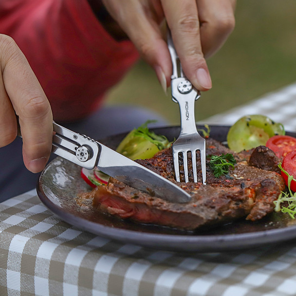 Roxon Magnetic Camp Cutlery Set