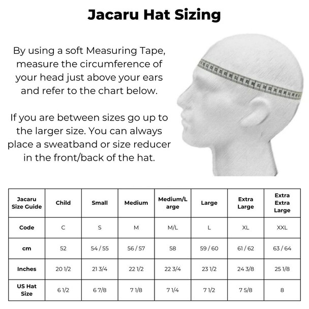 Jacaru Black Outback Fedora Hat