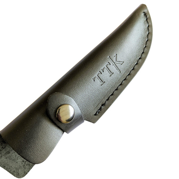 Tassie Tiger Knives Australian Made Orange Cerakote – Black G10 Handle