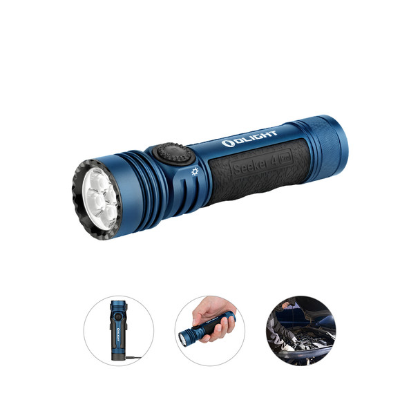 Olight Seeker 4 Pro Blue Torch 4600lm