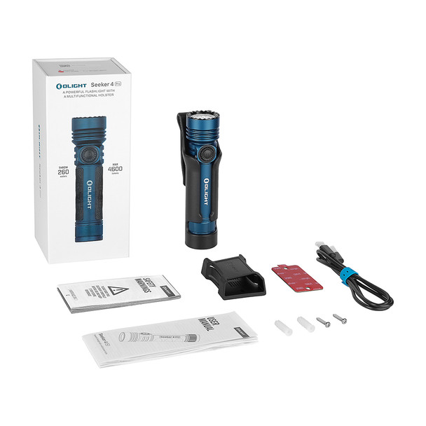 Olight Seeker 4 Pro Blue Torch 4600lm