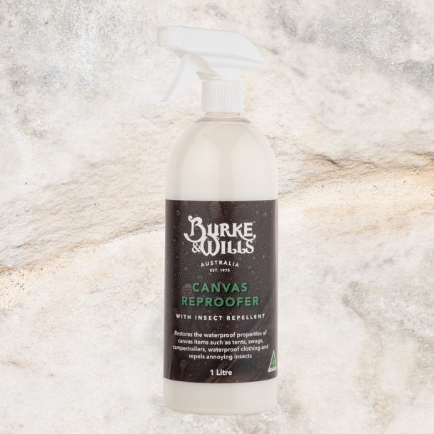 Burke & Wills Canvas Reproofer Spray 1L