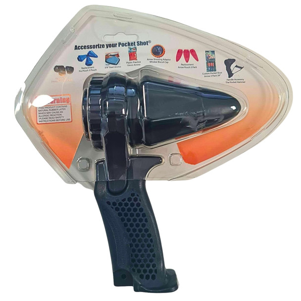 Pocket Shot Black Hammer Slingshot Pocket Shot Black Hammer Slingshot